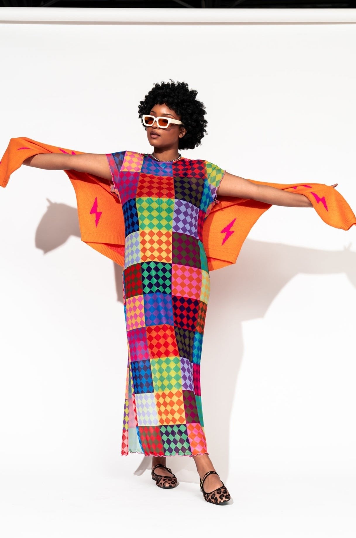LALA ORIGINAL: Mad About You Mesh Dress + Slip in Fun House - Dressed in Lala