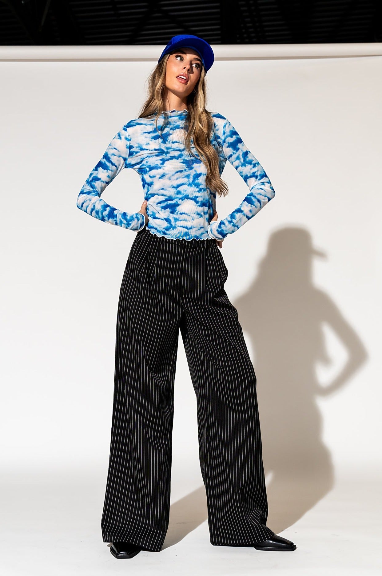 LALA ORIGINAL: Mesh Top in Secret Sky Society - Dressed in Lala