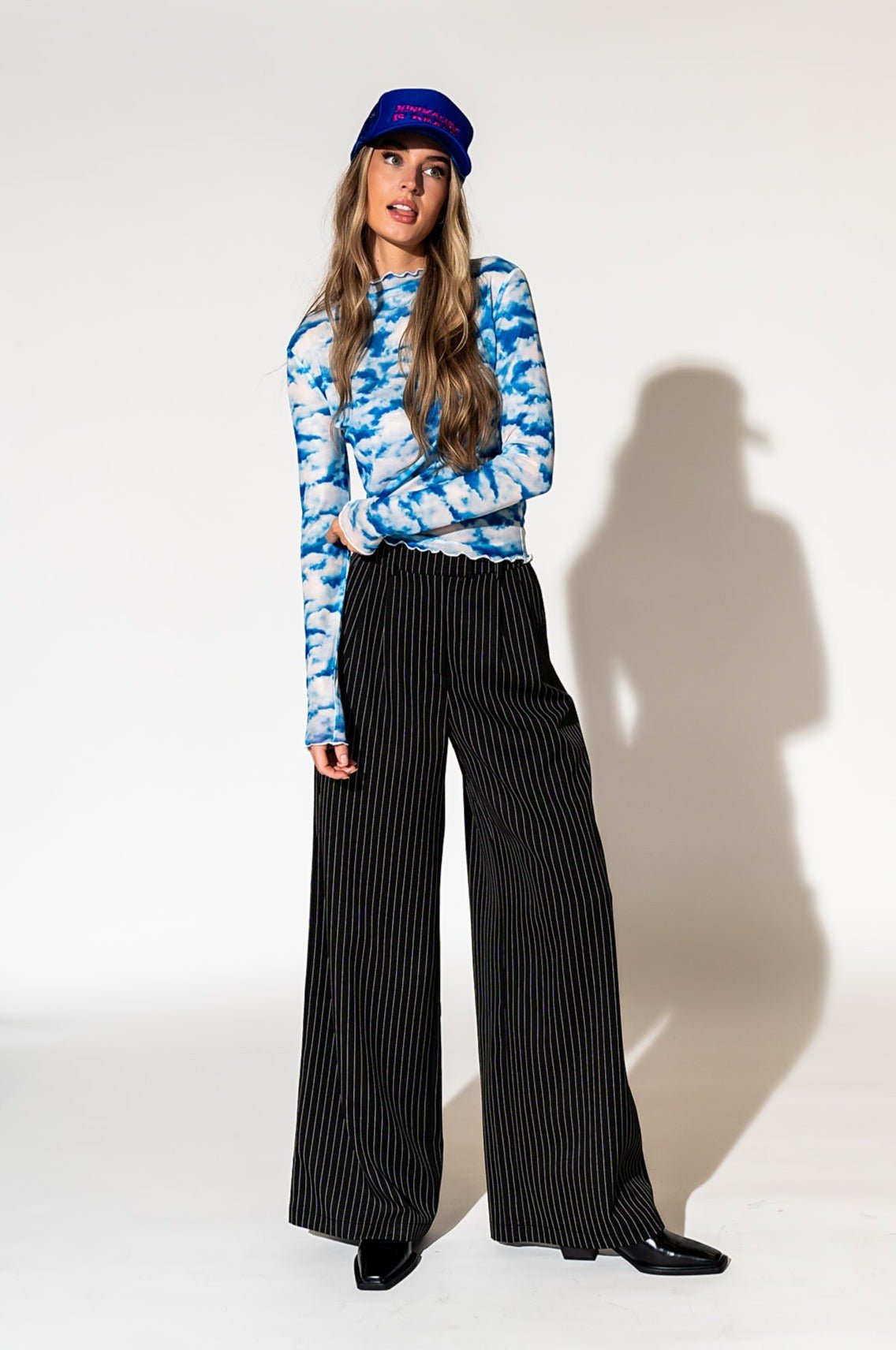 LALA ORIGINAL: Mesh Top in Secret Sky Society - Dressed in Lala