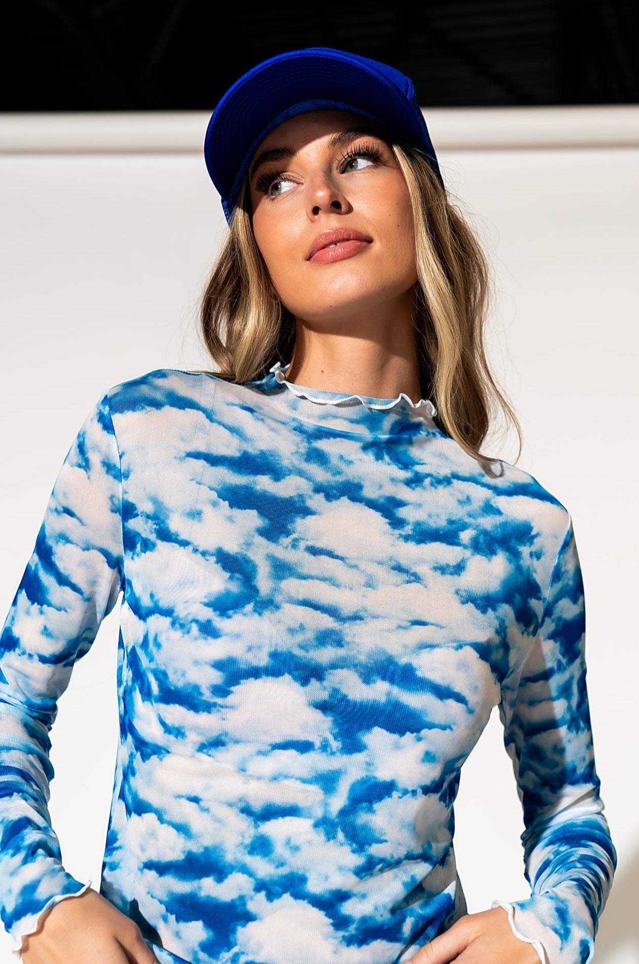 LALA ORIGINAL: Mesh Top in Secret Sky Society - Dressed in Lala