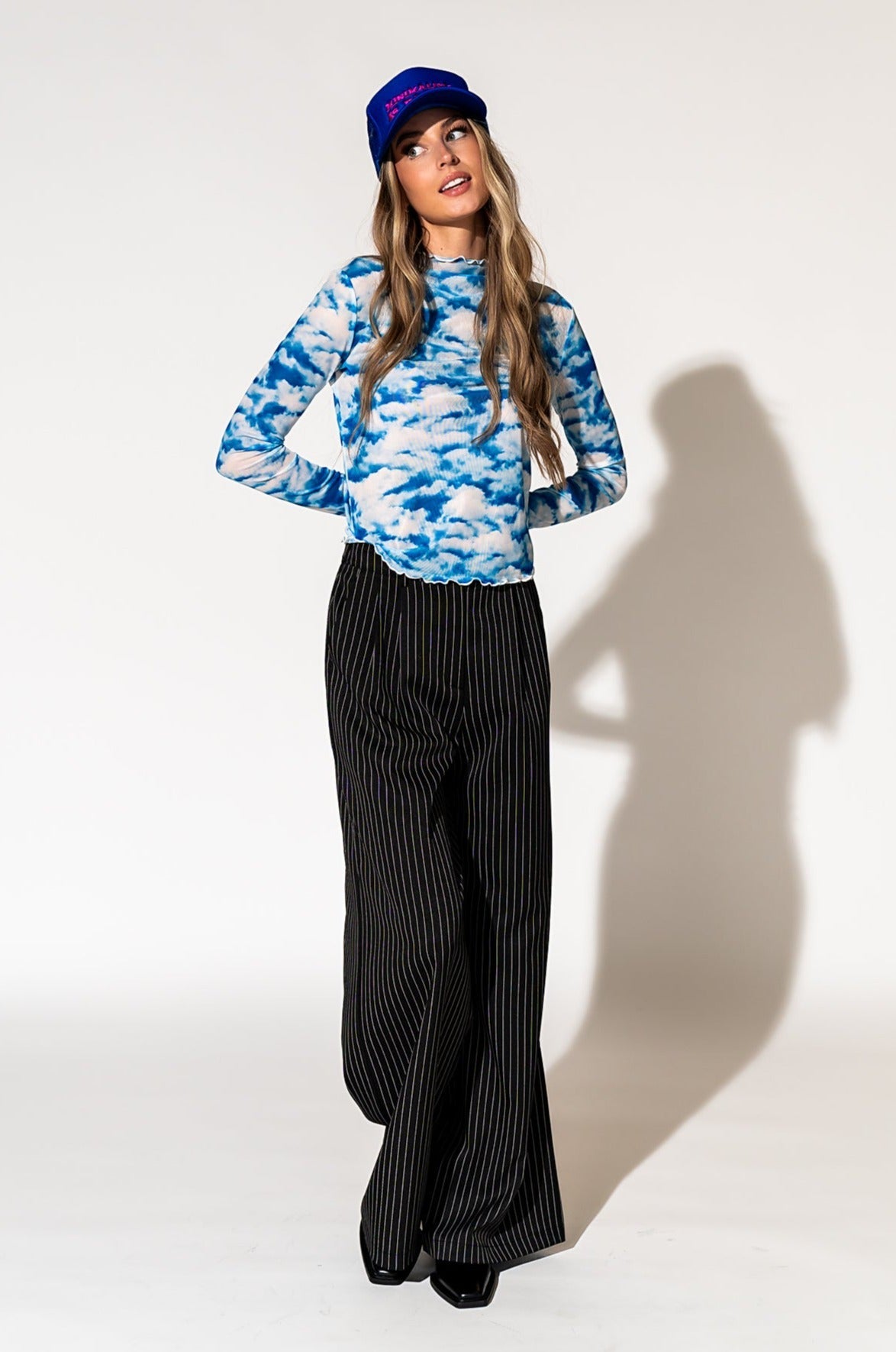 LALA ORIGINAL: Mesh Top in Secret Sky Society - Dressed in Lala