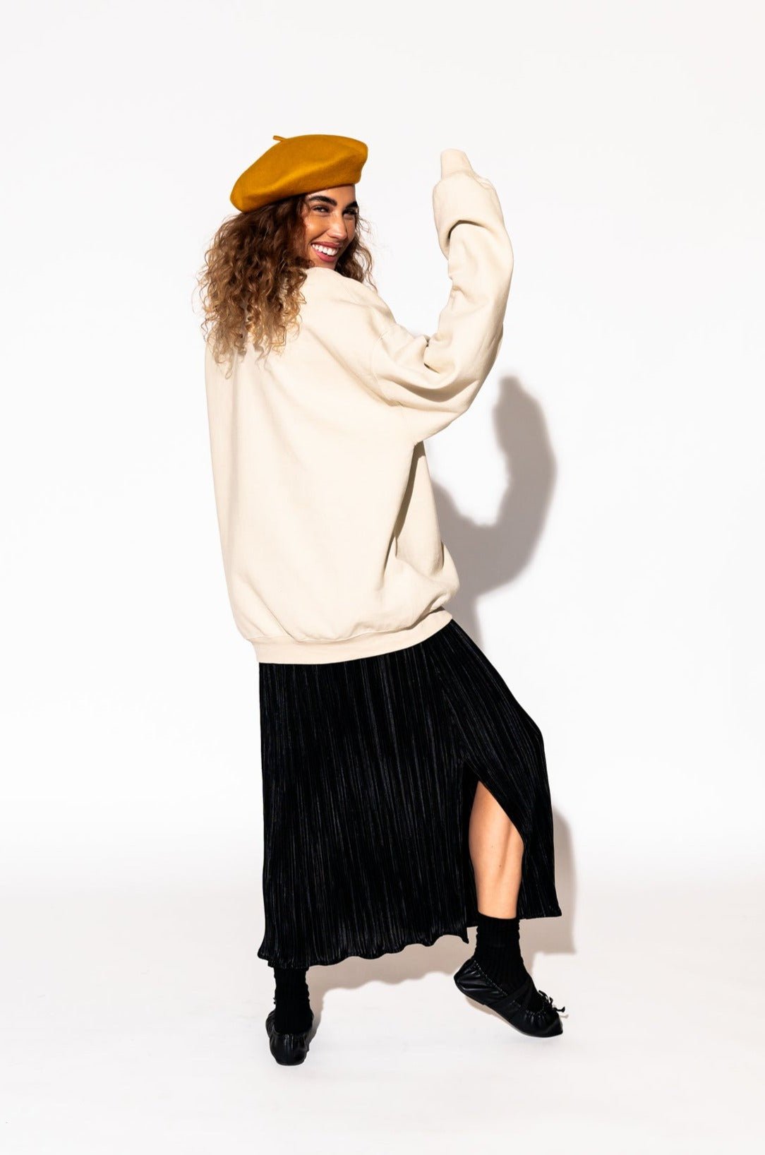 LALA ORIGINAL: Not Up To You Oversized Pullover - Dressed in Lala