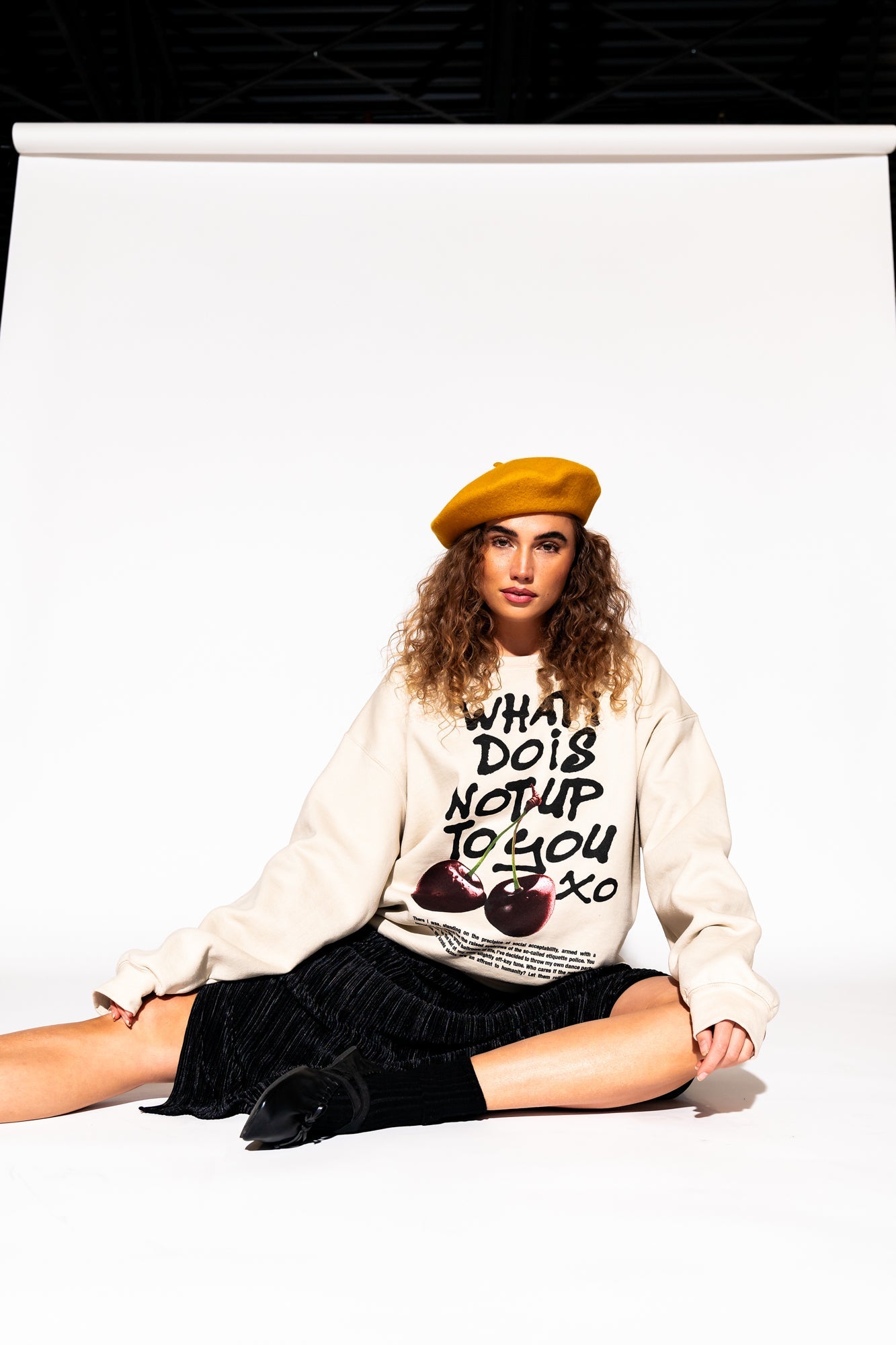 LALA ORIGINAL: Not Up To You Oversized Pullover - Dressed in Lala
