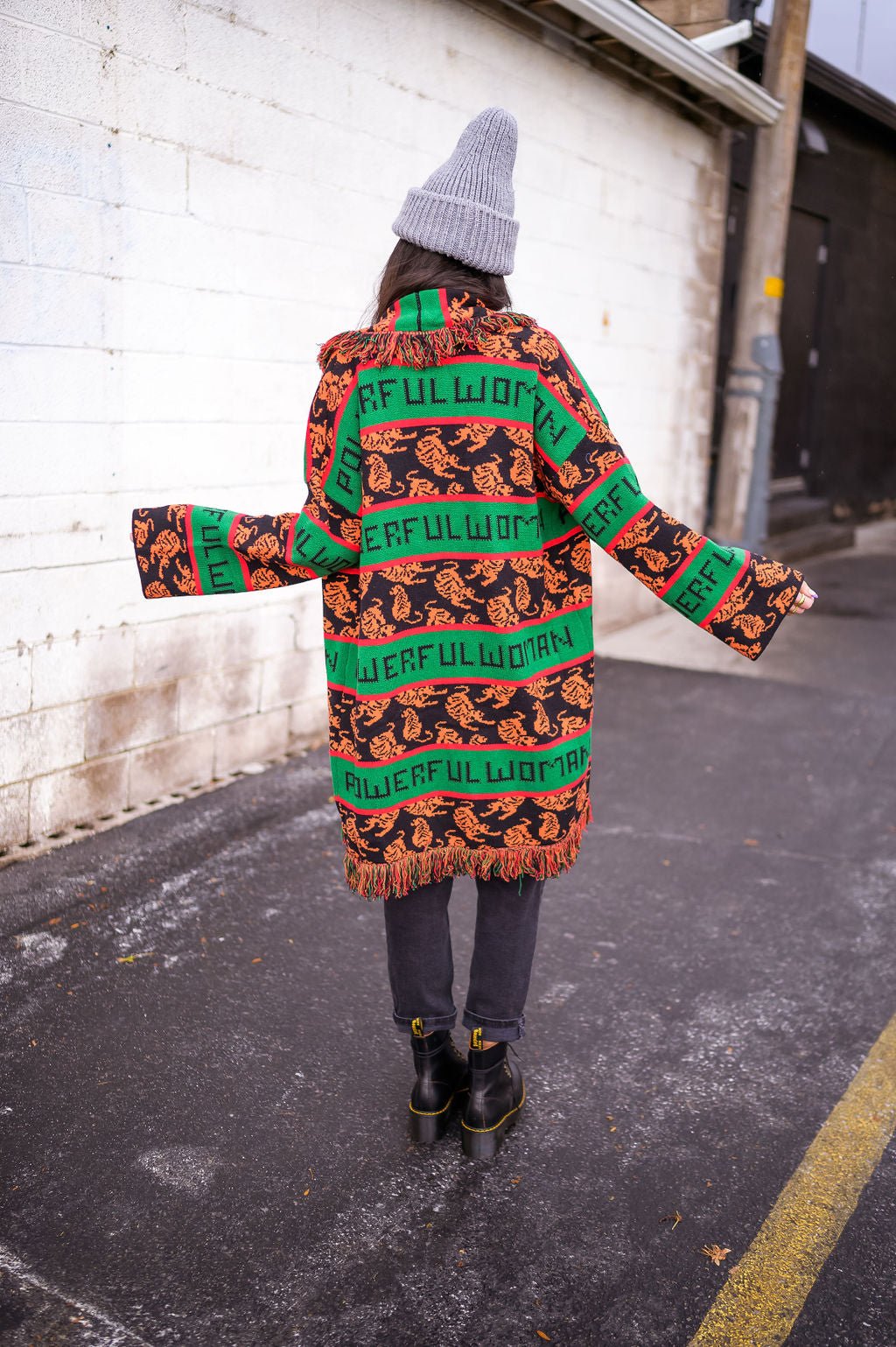 LALA ORIGINAL: Powerful Woman Luxe Fringe Cardigan *RESTOCKING SOON* - Dressed in Lala