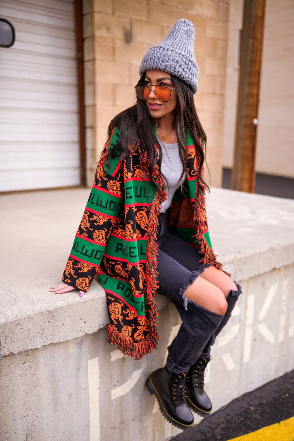 LALA ORIGINAL: Powerful Woman Luxe Fringe Cardigan *RESTOCKING SOON* - Dressed in Lala