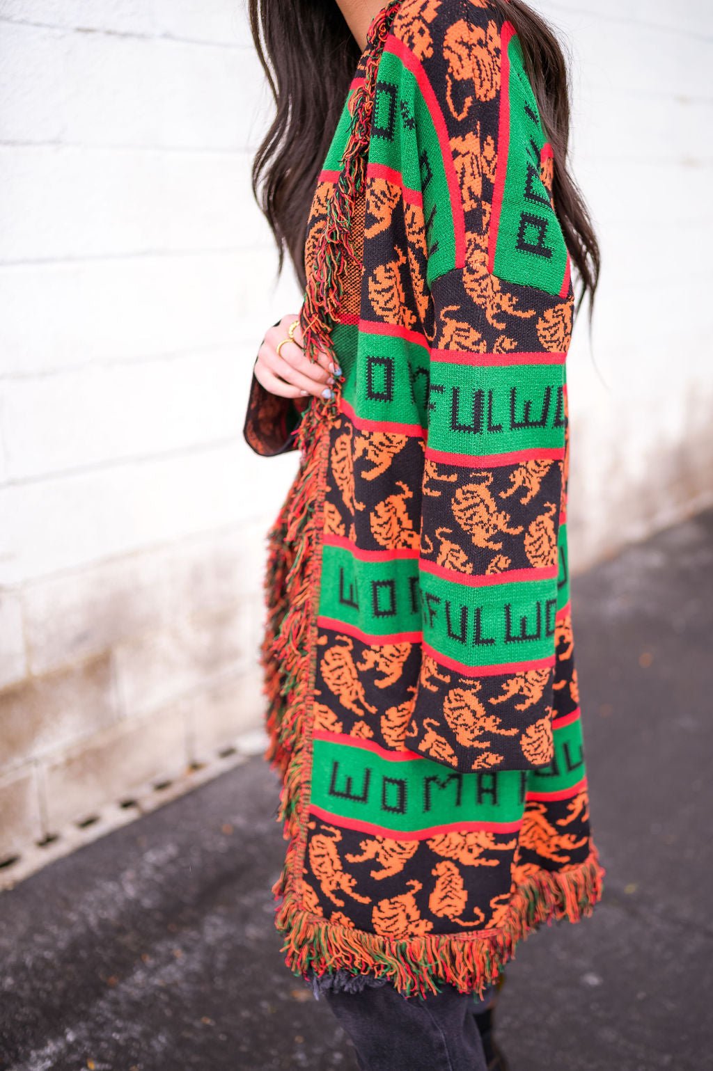 LALA ORIGINAL: Powerful Woman Luxe Fringe Cardigan *RESTOCKING SOON* - Dressed in Lala