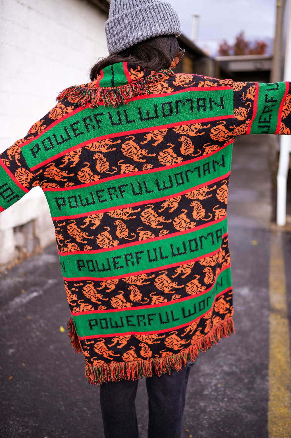 LALA ORIGINAL: Powerful Woman Luxe Fringe Cardigan *RESTOCKING SOON* - Dressed in Lala