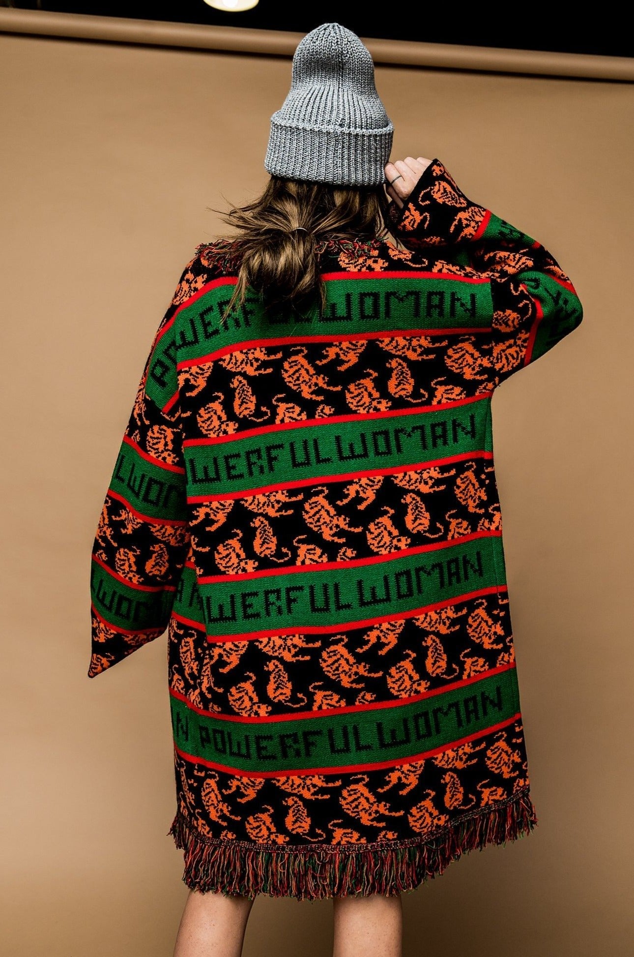 LALA ORIGINAL: Powerful Woman Luxe Fringe Cardigan *RESTOCKING SOON* - Dressed in Lala