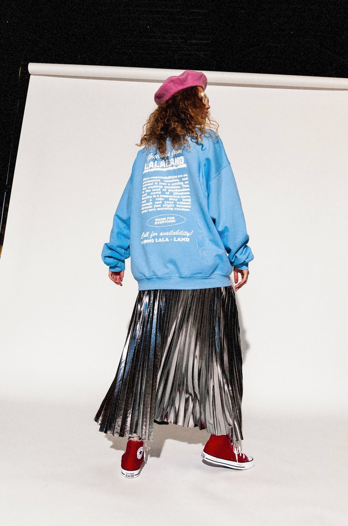LALA ORIGINAL: Somebody in Lalaland Loves Me Oversized Pullover - Dressed in Lala