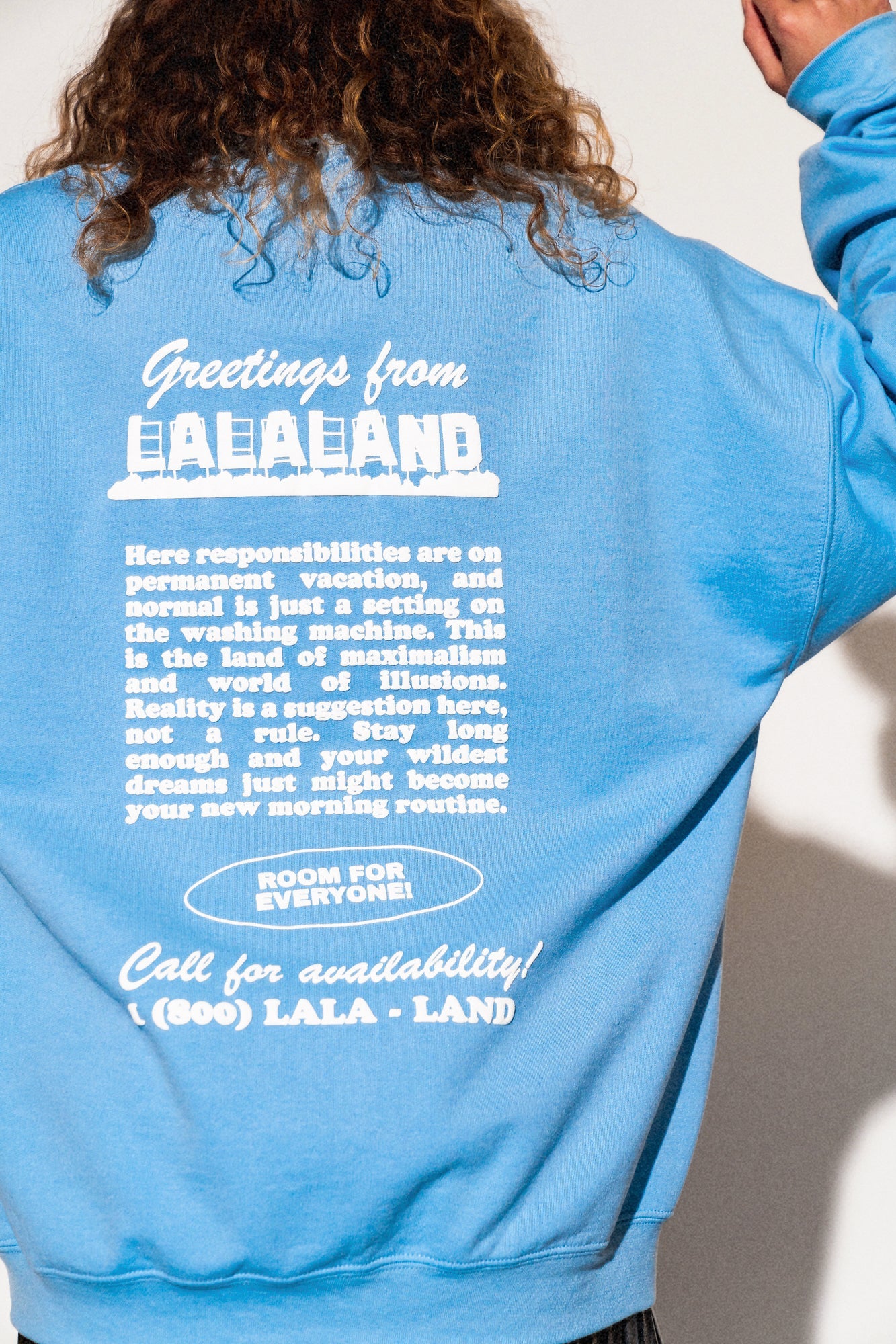 LALA ORIGINAL: Somebody in Lalaland Loves Me Oversized Pullover - Dressed in Lala
