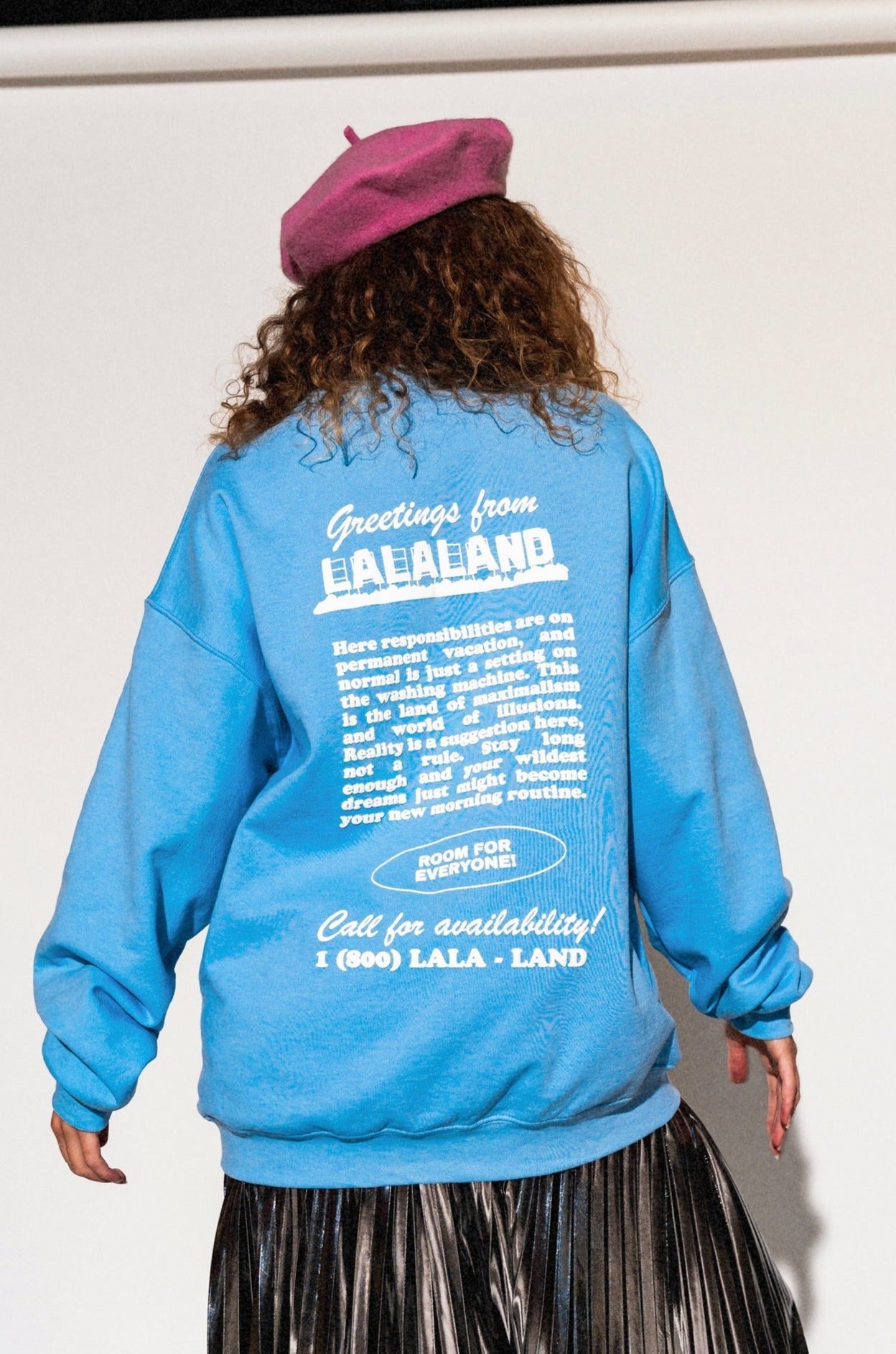 LALA ORIGINAL: Somebody in Lalaland Loves Me Oversized Pullover - Dressed in Lala