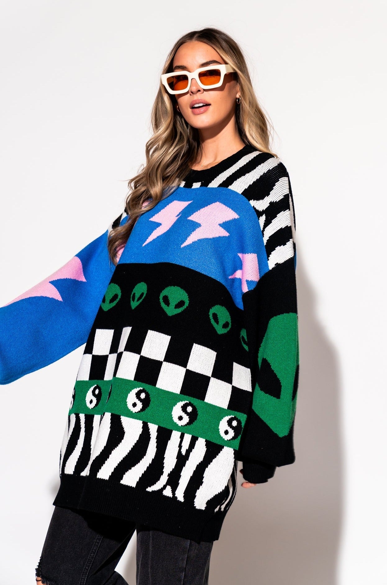 LALA ORIGINAL: Wonderstruck Bubble Sleeve Sweater - Dressed in Lala