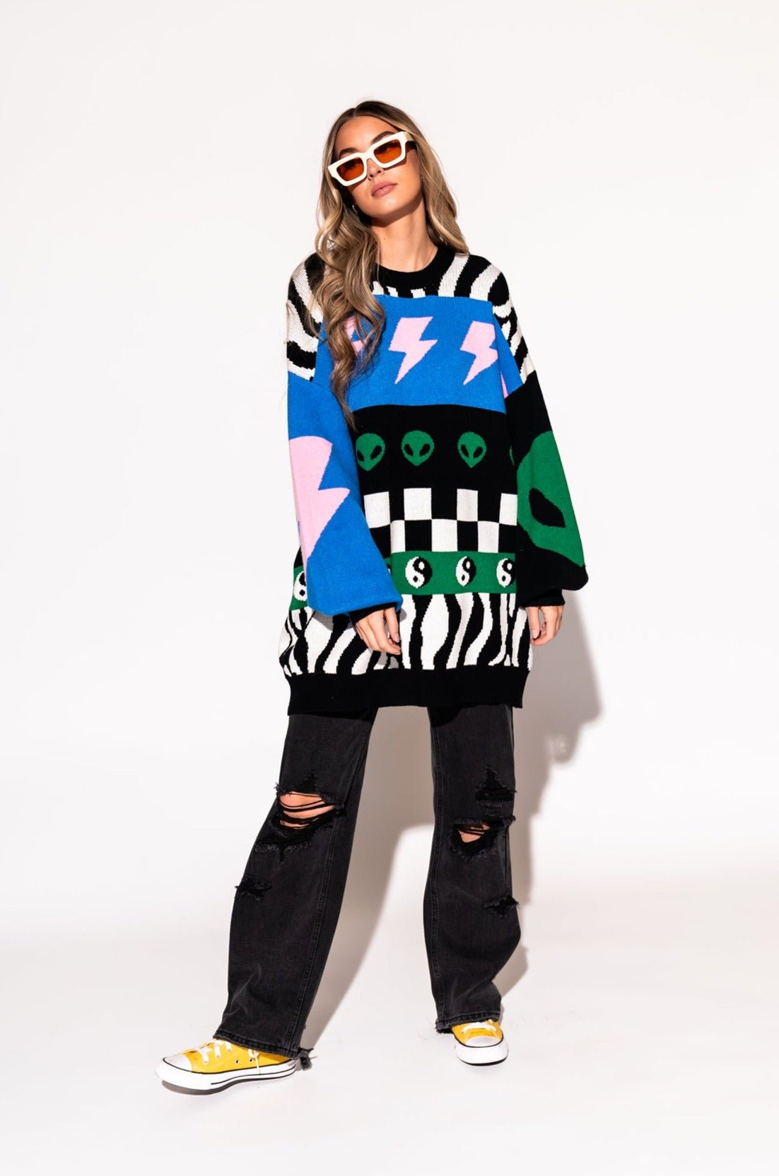 LALA ORIGINAL: Wonderstruck Bubble Sleeve Sweater - Dressed in Lala