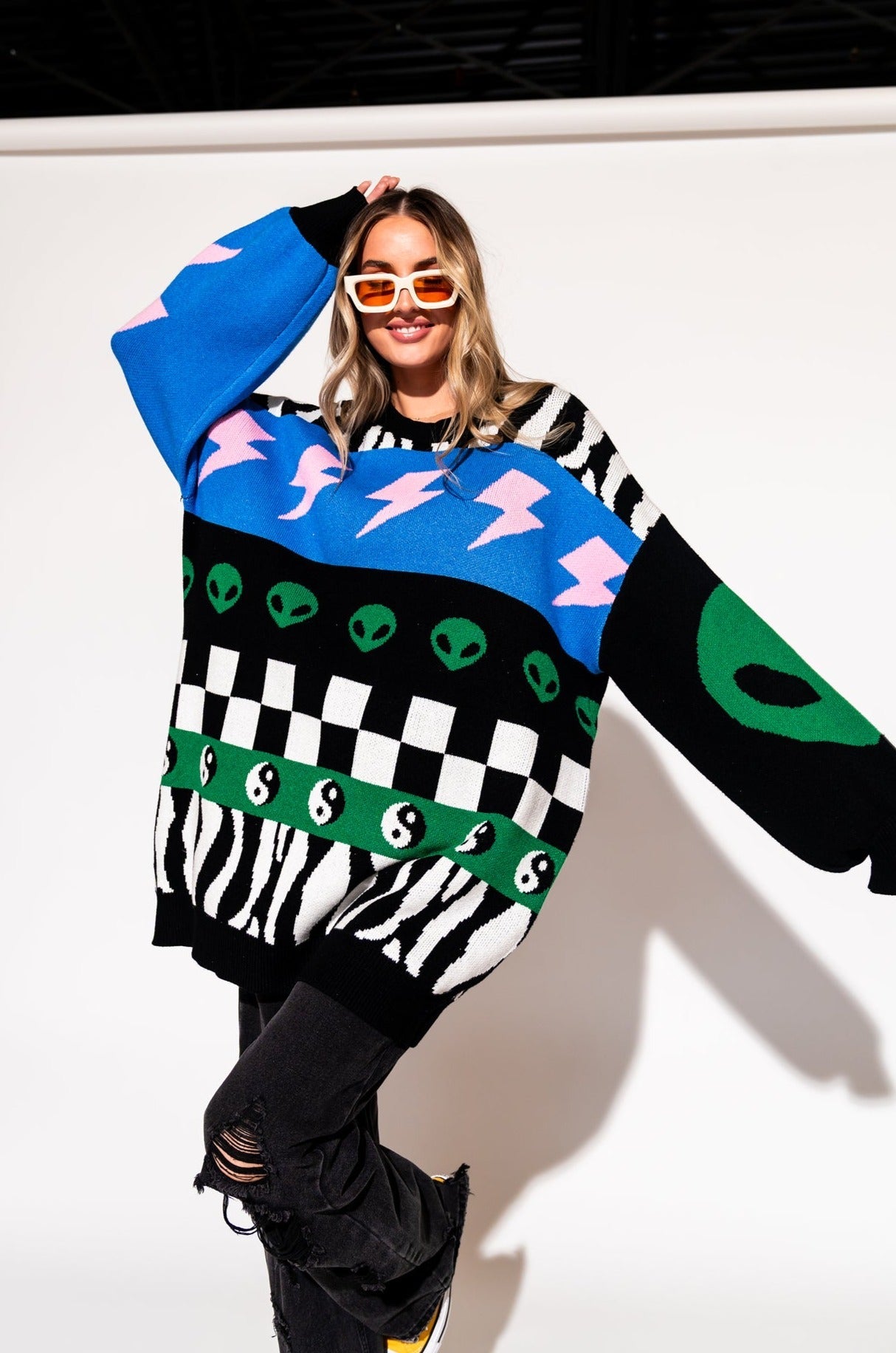 LALA ORIGINAL: Wonderstruck Bubble Sleeve Sweater - Dressed in Lala