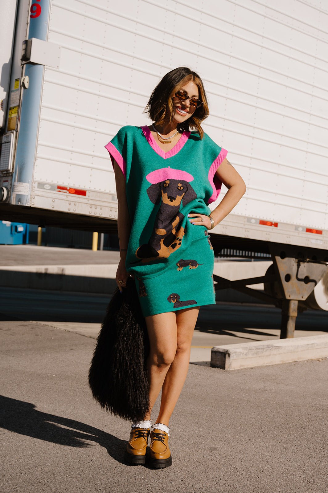 wiener dog knits - Dressed in Lala
