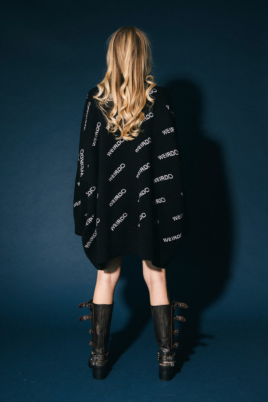 Certified Weirdo Oversized Cardigan