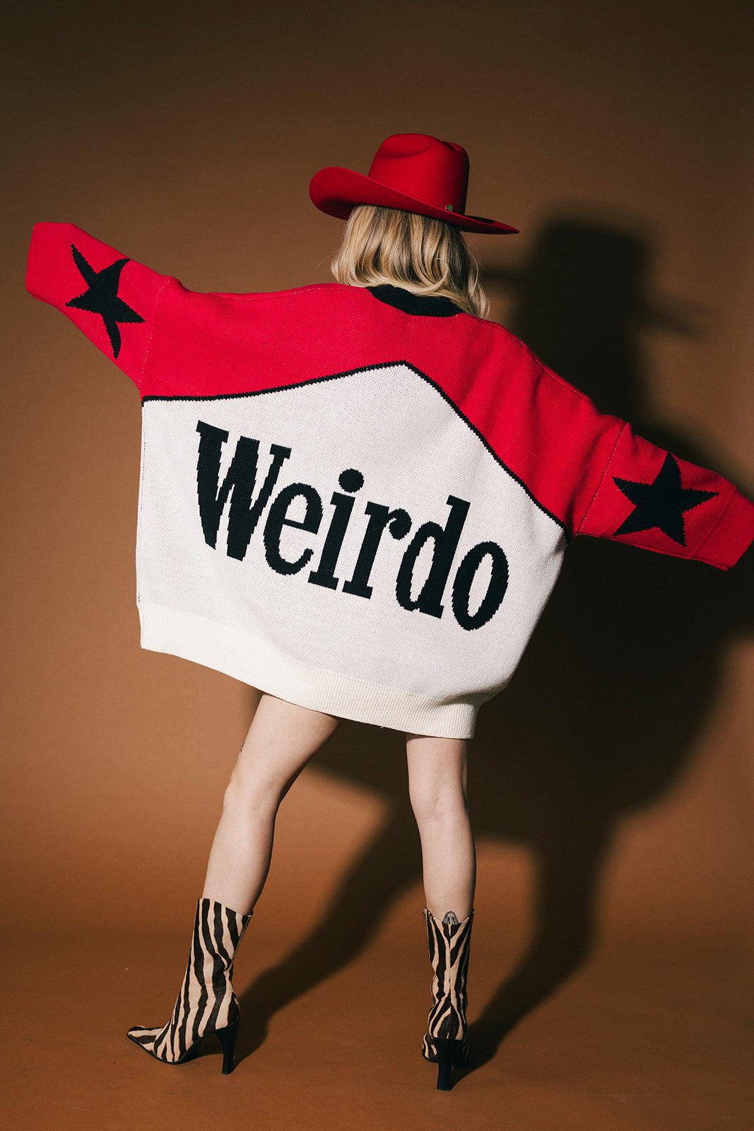 Wild Weirdo Oversized Cardigan