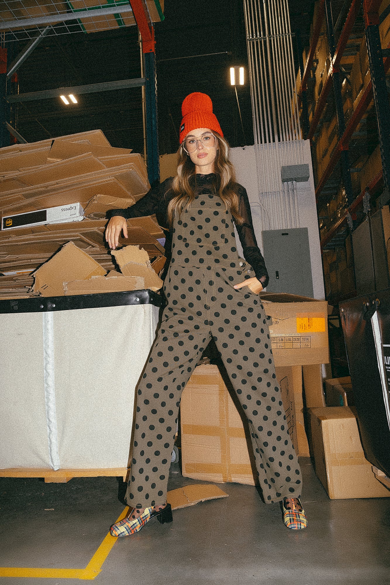 Start a Revolution Polka Dot Overalls *RESTOCKED*