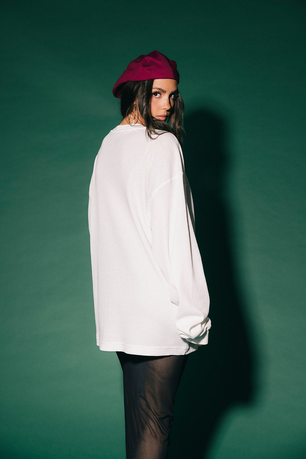Till Forever Leopard Cross Oversized Thermal