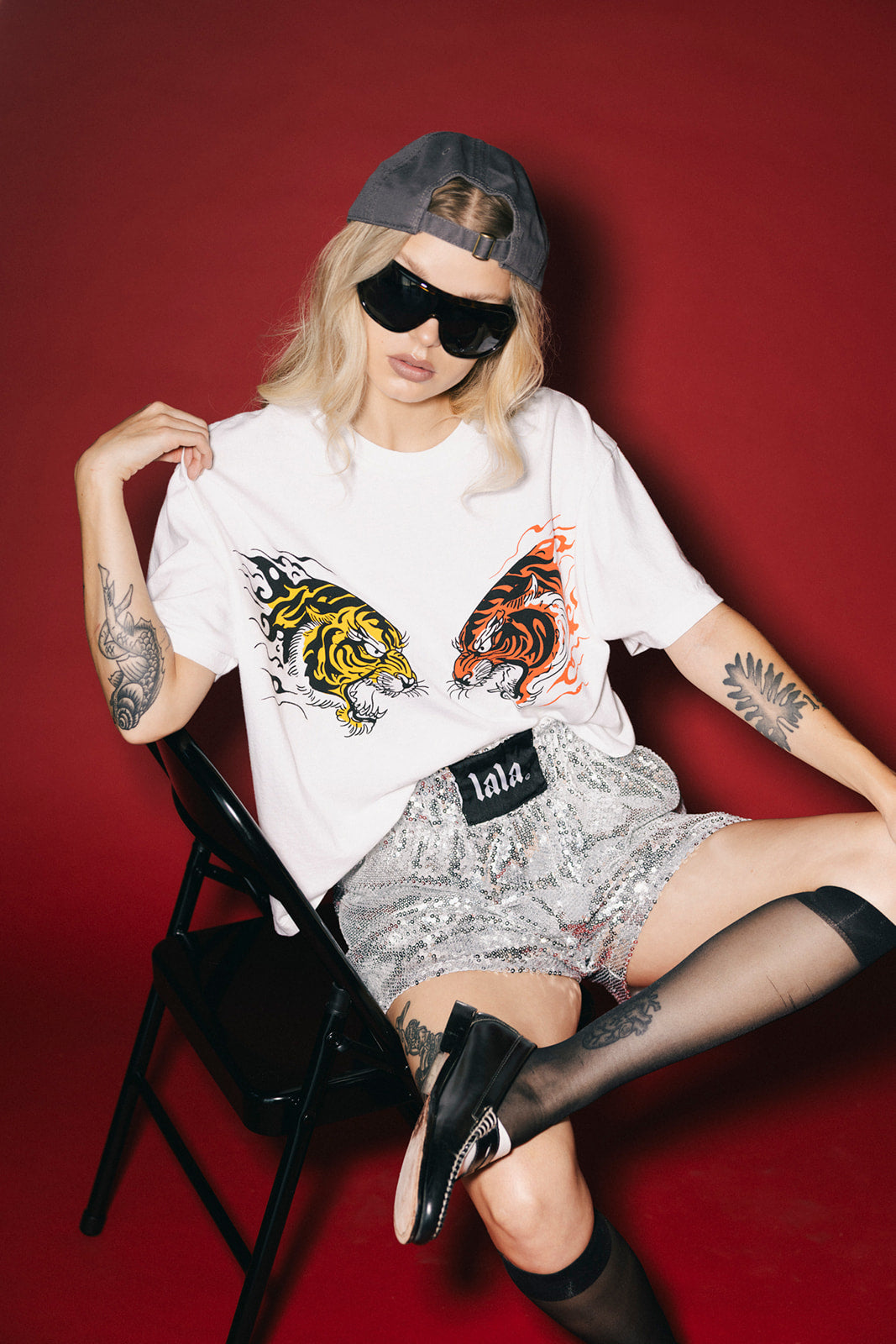 Tiger Twins Boxy Tee