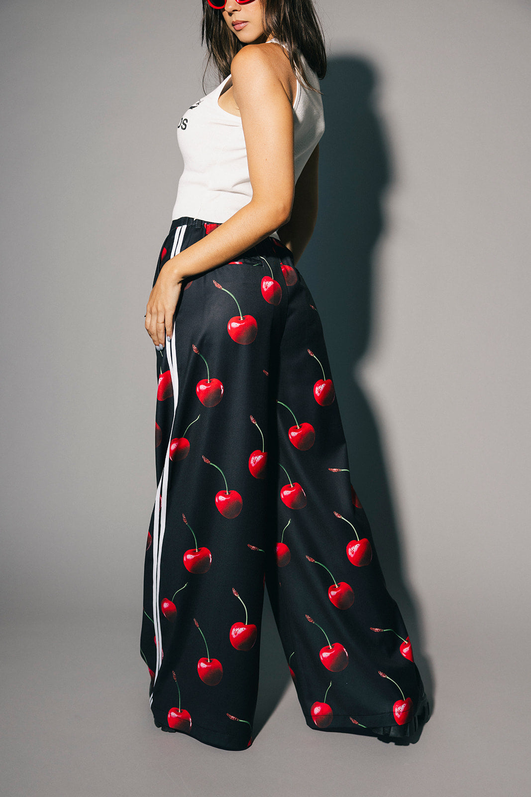 Cherry On Top Wide Leg Trousers