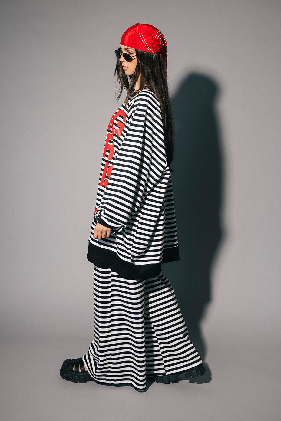 Do No Harm Striped Wide Leg Pants