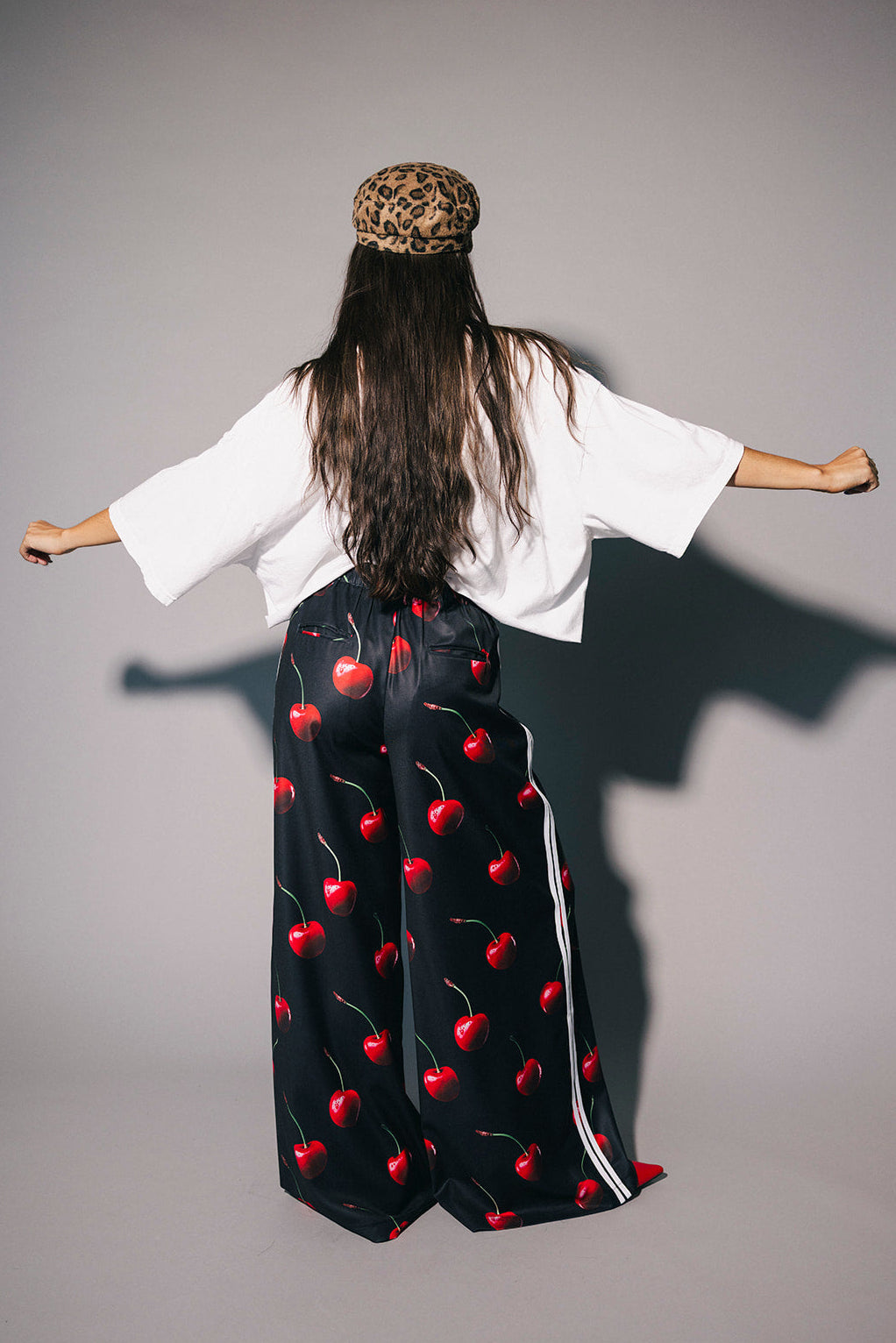 Cherry On Top Wide Leg Trousers