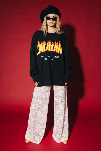 With The Band in Lalaland Oversized Thermal