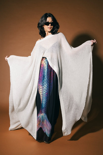 Let's Play Mermaids Mesh Maxi Skirt