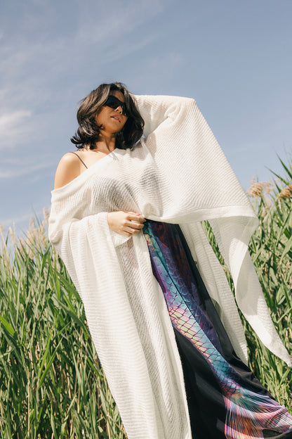 Malibu Mornings Knit Top in White