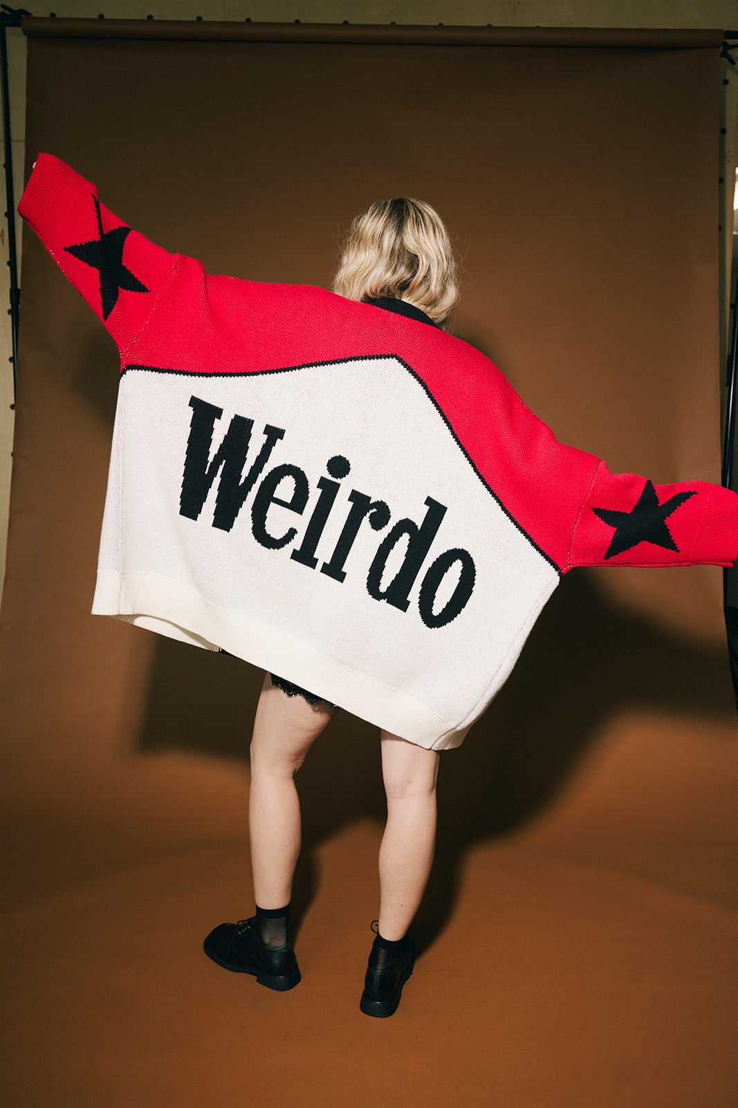 Wild Weirdo Oversized Cardigan