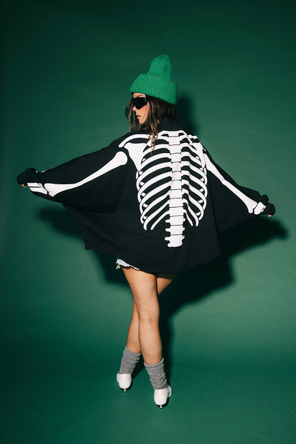 Dead Serious Oversized Mock Neck Pullover