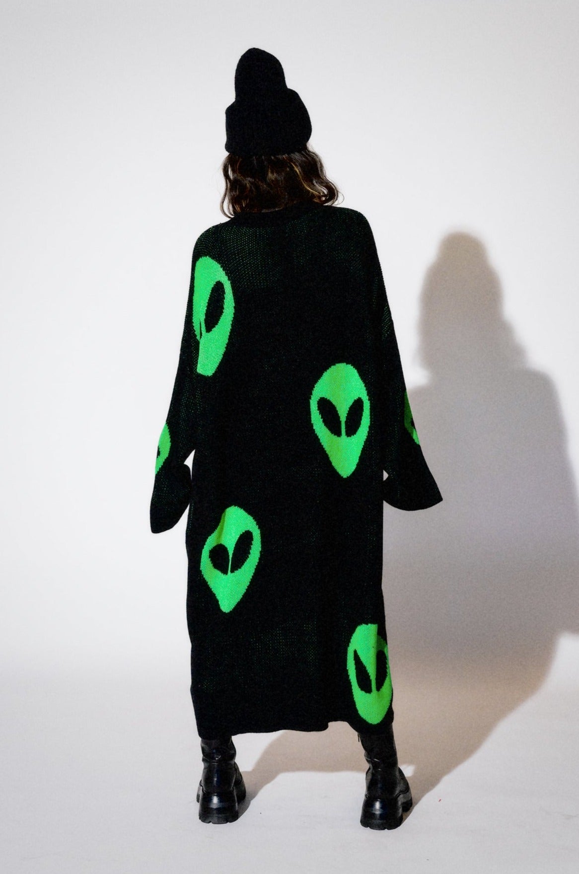 Literally Limitless Oversized Knit Dress in Alien Lover Dressed in Lala