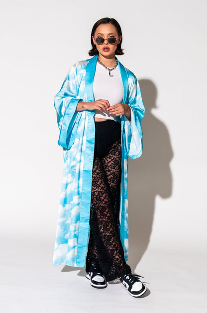 Good Karma Kimono in Cloud Nine