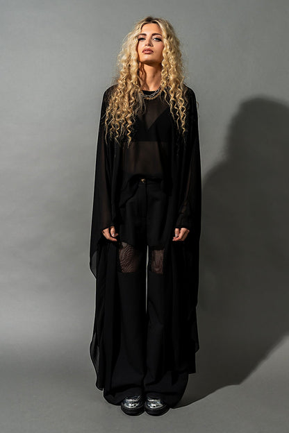 Silver Springs Sheer Top