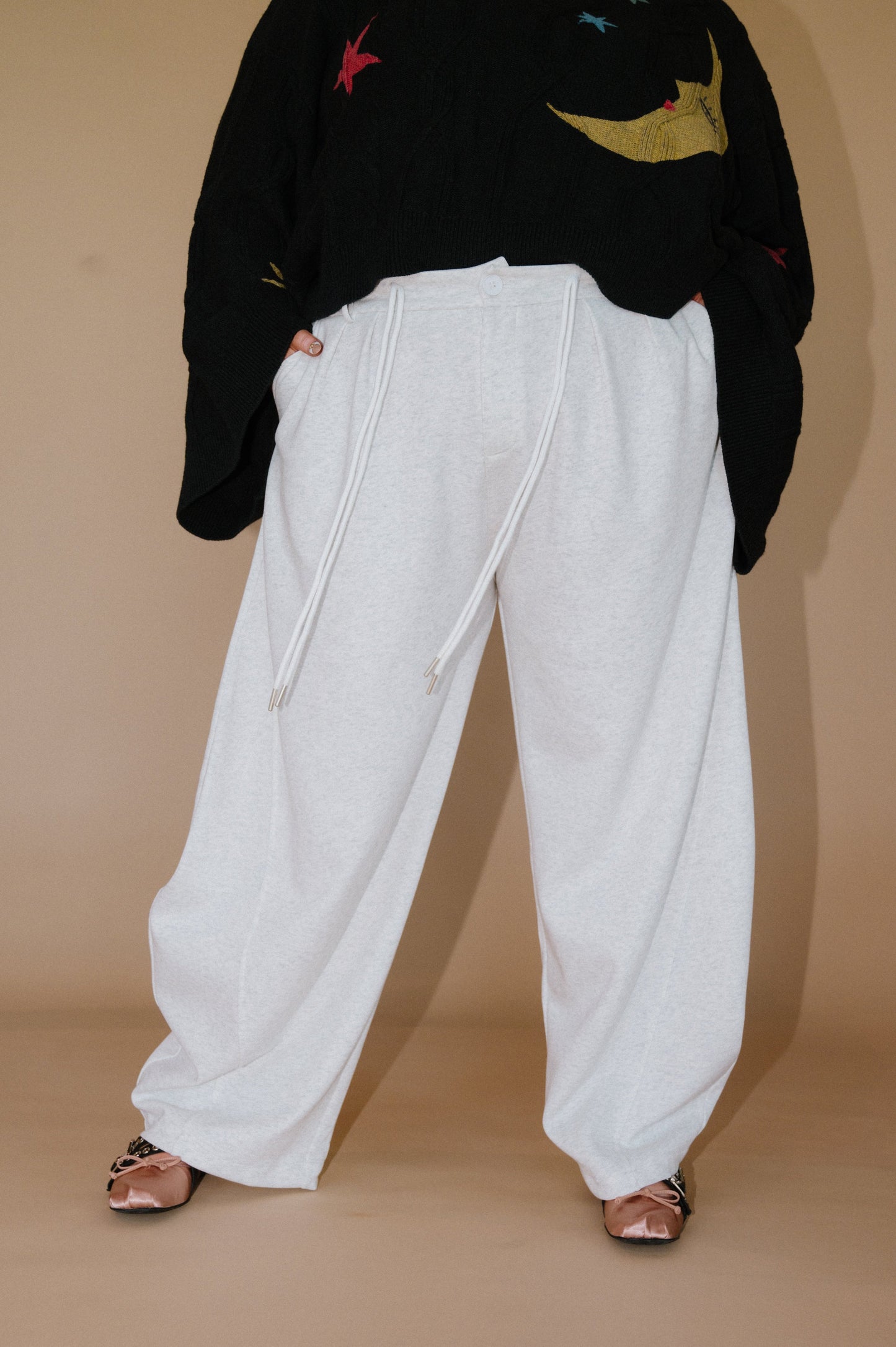 Baddie Barrel Sweatpant Trousers