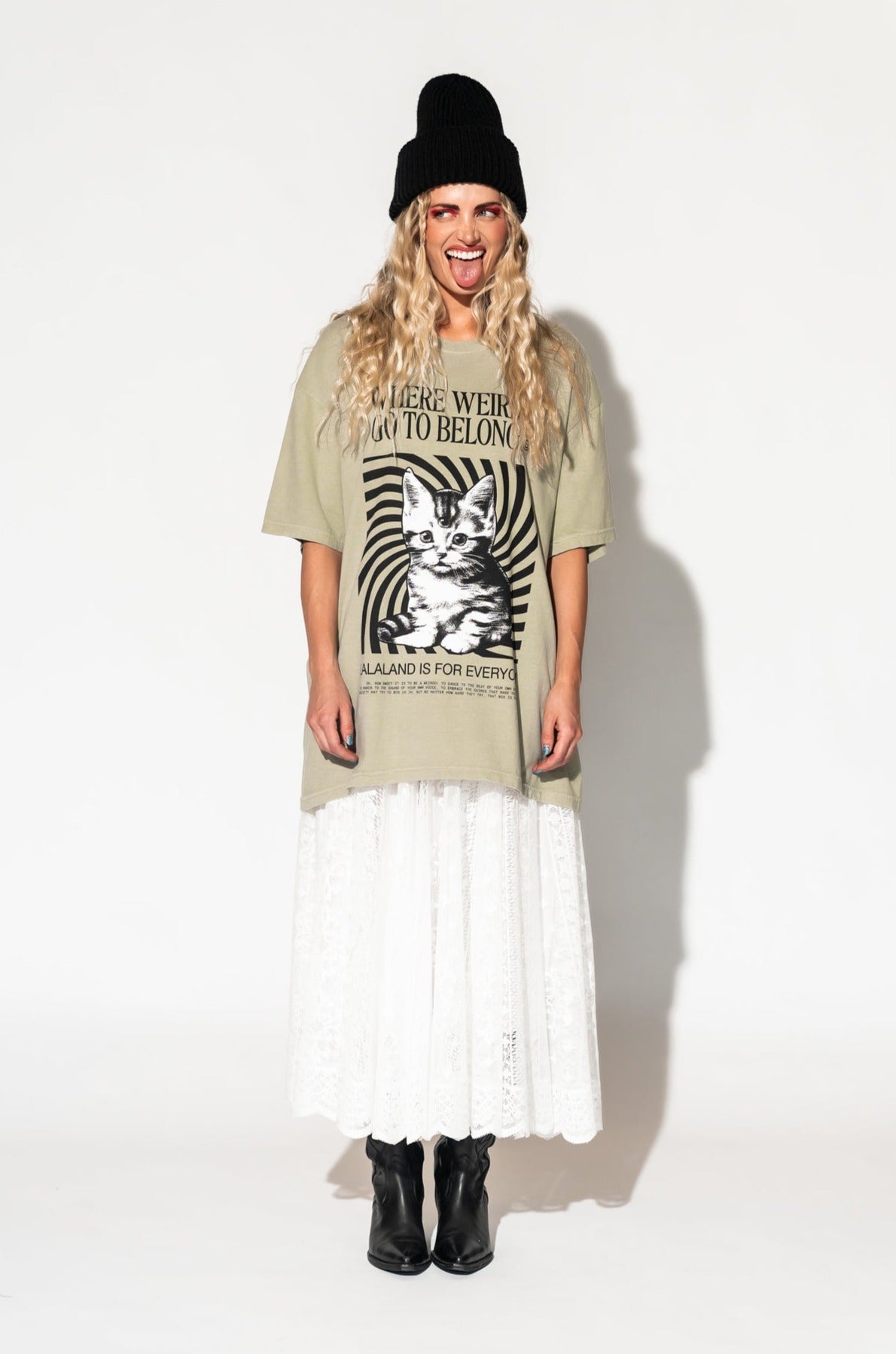 Where Weirdos Belong Oversized Tee