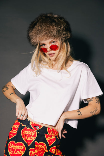 The One & Only Boxy Tee in White