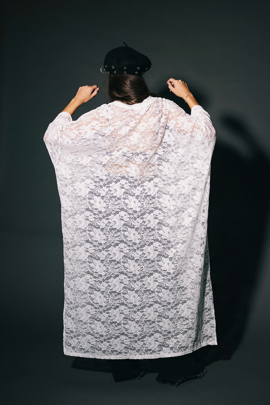 Love Hangover Oversized Tunic in White