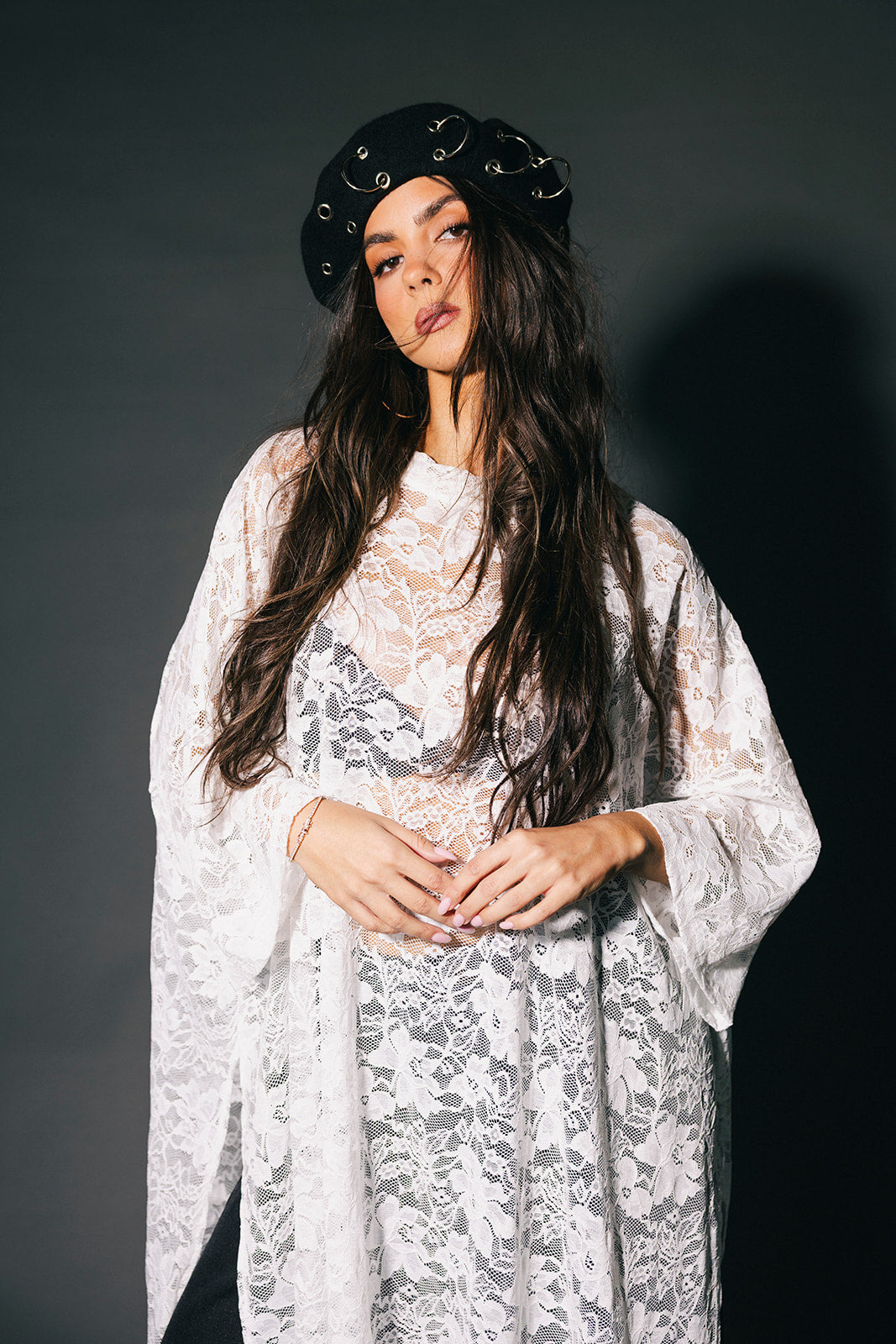 Love Hangover Oversized Tunic in White
