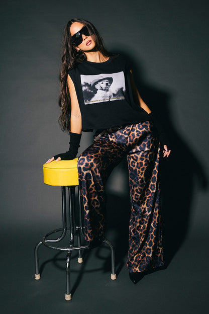 She Remembered Who She Was Cropped Cutoff Sweatshirt
