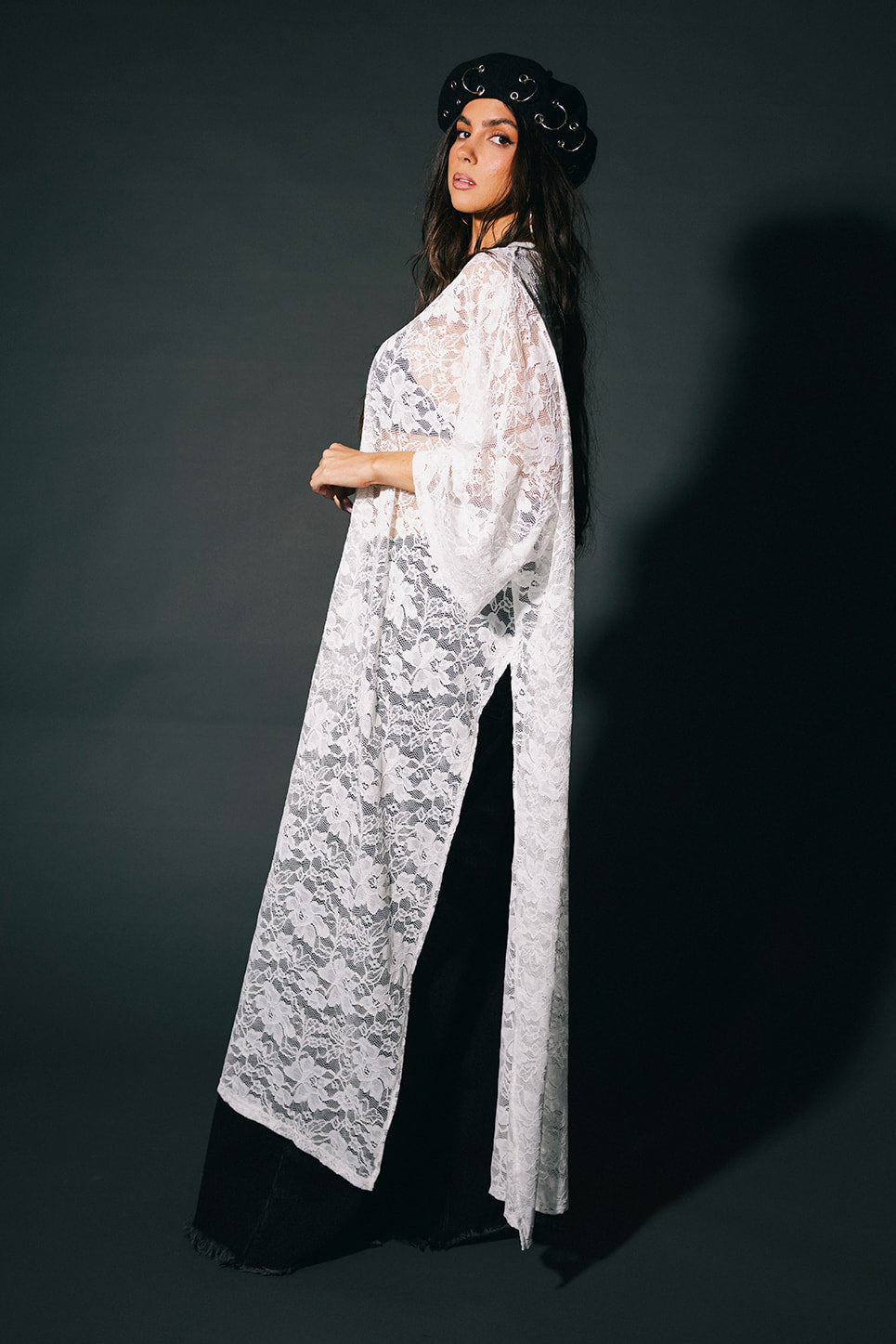 Love Hangover Oversized Tunic in White
