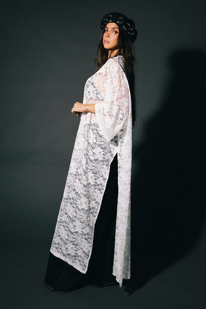 Love Hangover Oversized Tunic in White