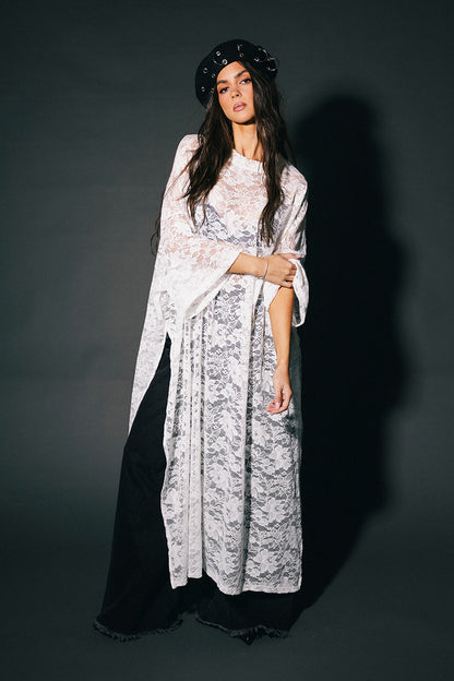 Love Hangover Oversized Tunic in White