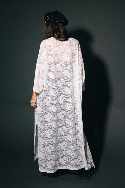 Love Hangover Oversized Tunic in White