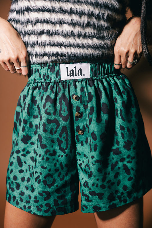 Emerald City Leopard Boxer Shorts