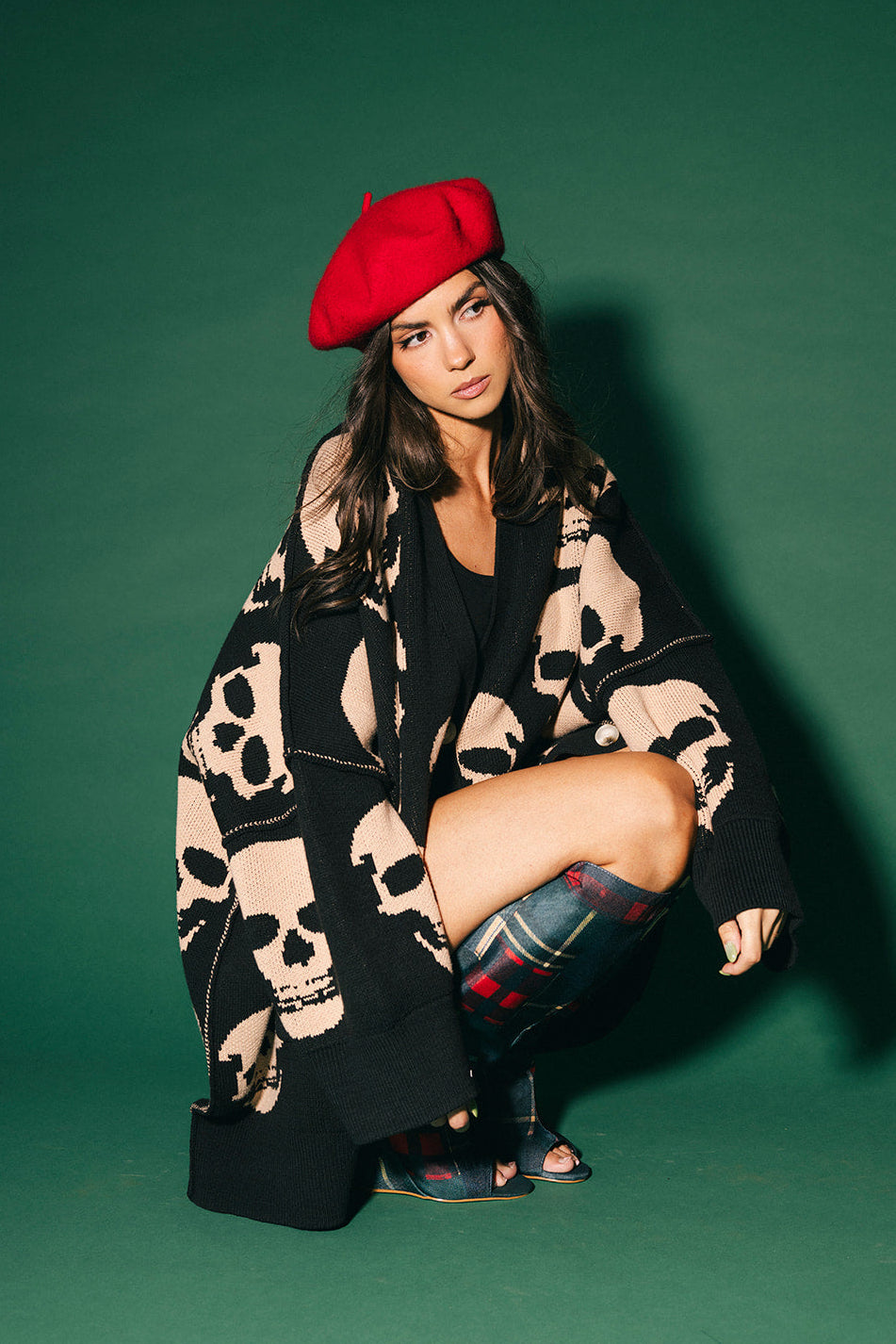 Bad to the Bone Oversized Cardigan