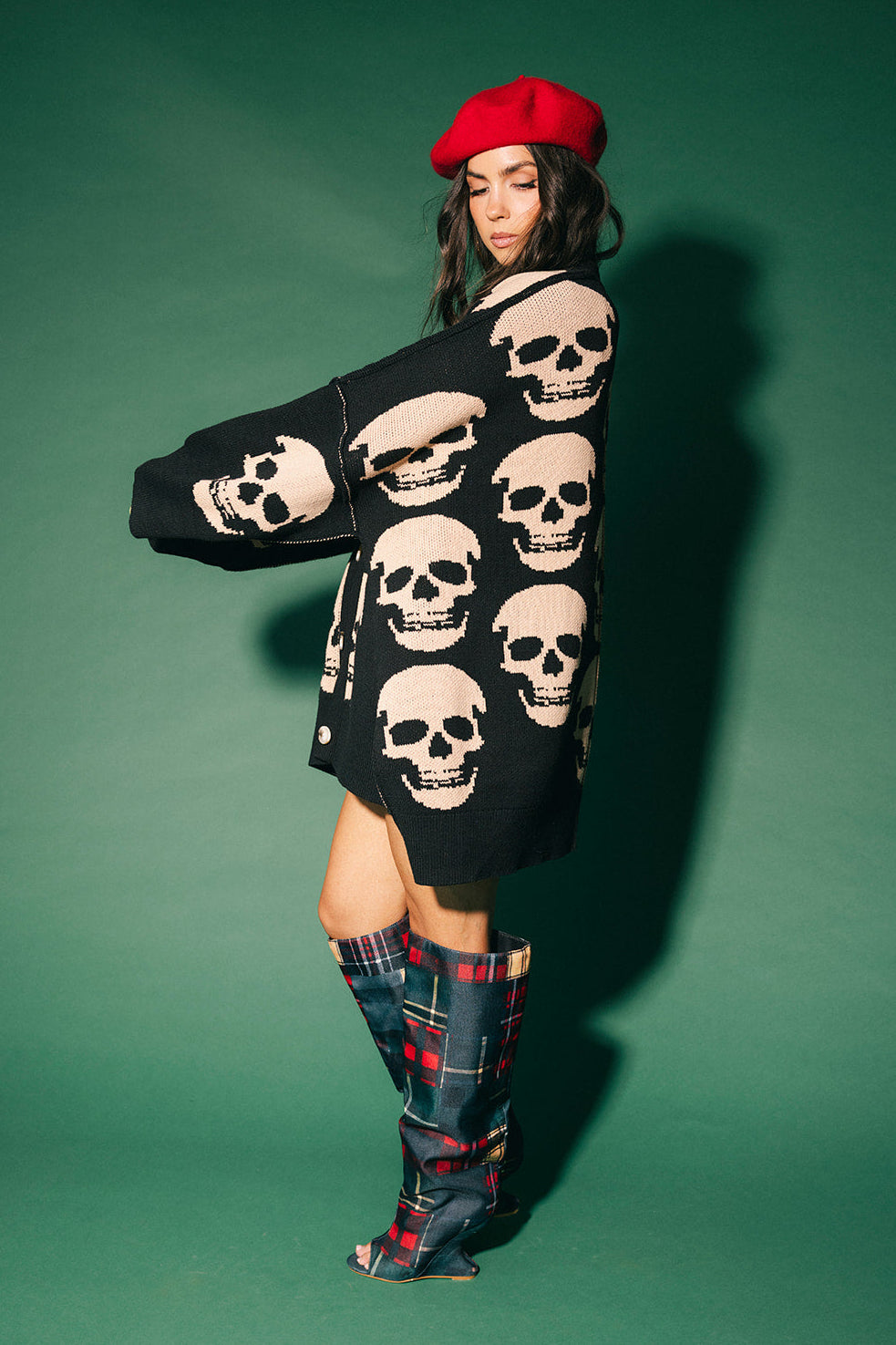 Bad to the Bone Oversized Cardigan