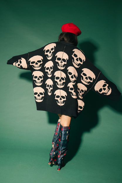 Bad to the Bone Oversized Cardigan