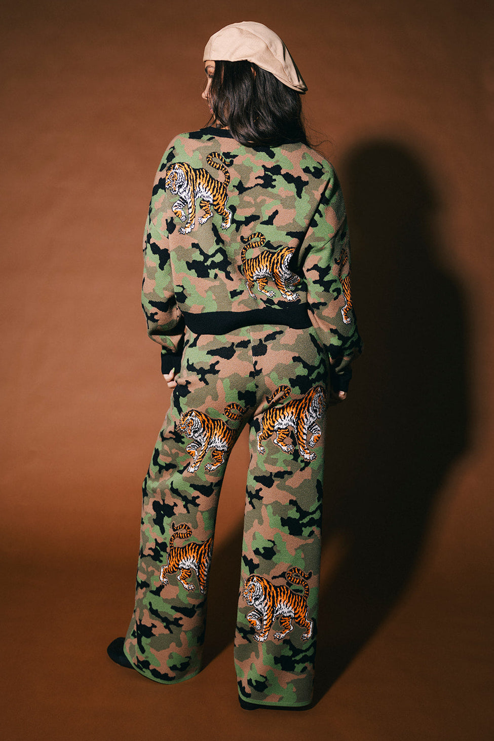 Do You Even See Me Camo Knit Matching Set